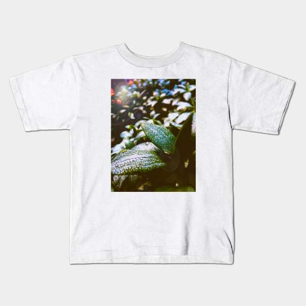 Morning Dew Kids T-Shirt by Blondesigns